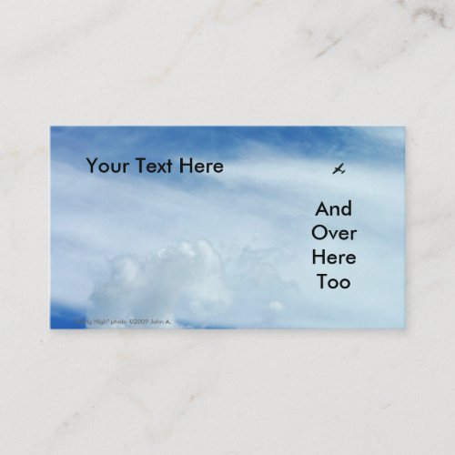 Flying High Business Card