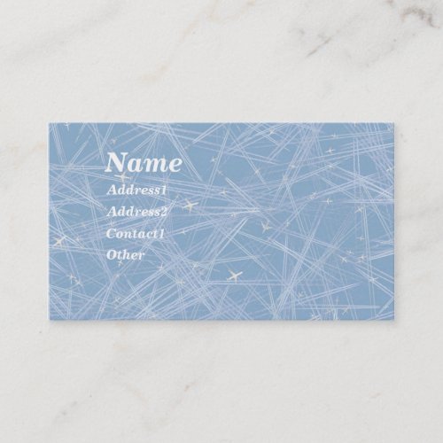 FLYING HIGH! by SHARON SHARPE Business Card