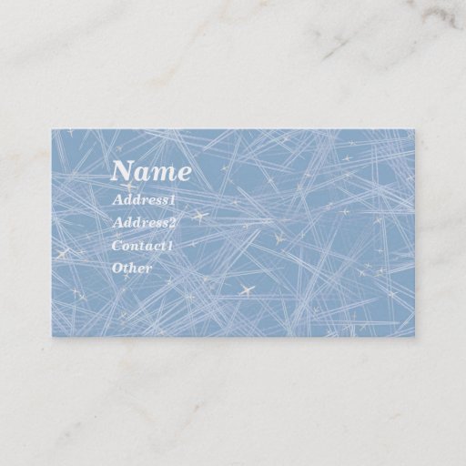Customizable FLYING HIGH! by SHARON SHARPE Business Card