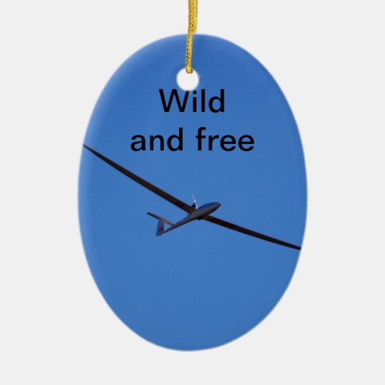 Flying High Ceramic Ornament