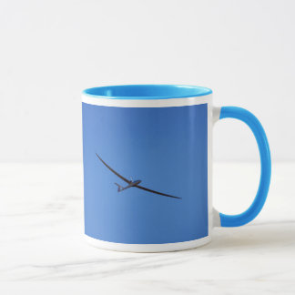 Flying high in the sky mug