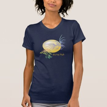 Flying High Like A Bird T-shirt by colorwash at Zazzle