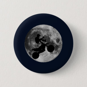 Flying High (motocross) Pinback Button