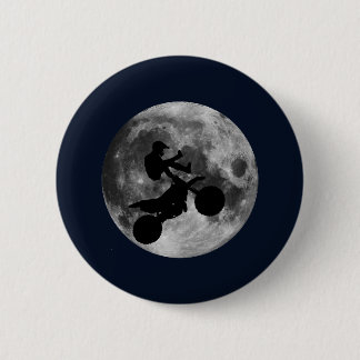 Flying High (motocross) Pinback Button