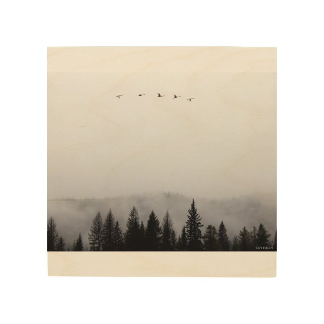 "Flying high" Wood Wall Decor (Front)