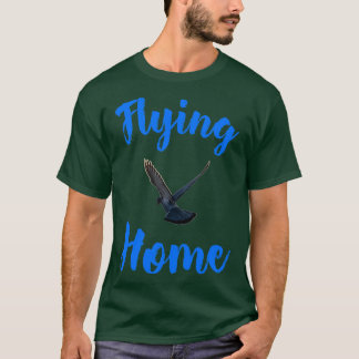 Flying Home Pigeon T-Shirt