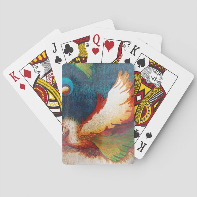 Flying Horse 2 Poker Cards (Back)