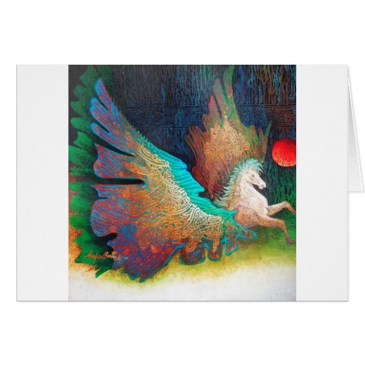 Flying Horse Cards (Front Horizontal)