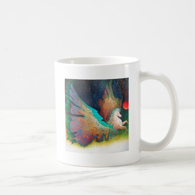 Flying Horse Coffee Mug (Right)