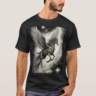Flying Horse Mythical Creature T-Shirt