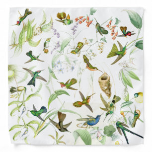 Flying Hummingbirds Bandana