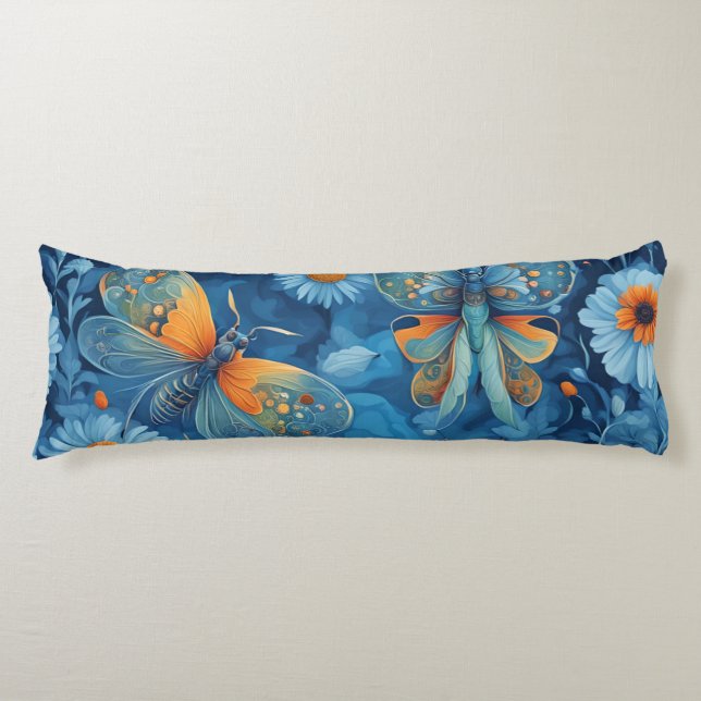 Flying in night body pillow (Front)