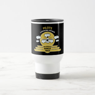 Flying Instructor   Flying School   Graduate   Pro Travel Mug
