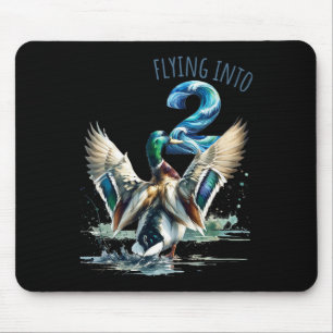 Flying Into 2 Duck Hunting 2nd Birthday Party 2 Ye Mouse Pad