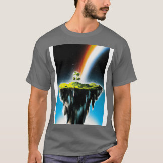 Flying Island Outer Space 5 T-Shirt