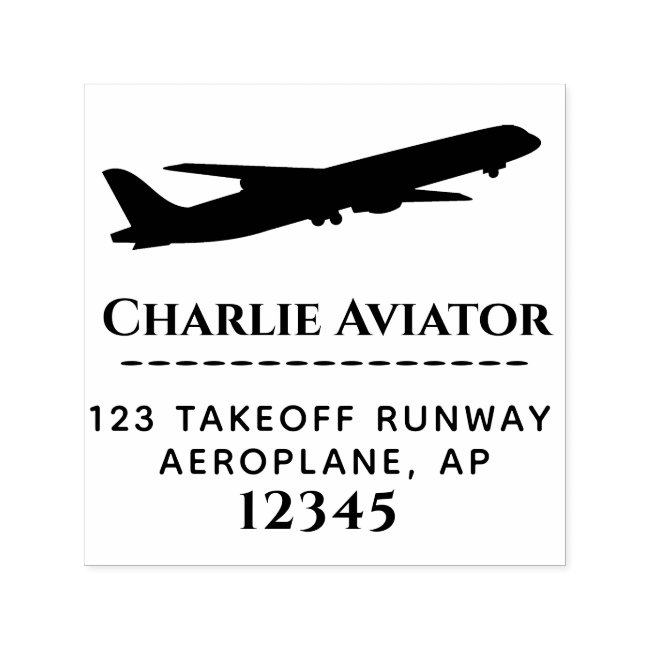 Flying Jet Airplane Silhouette Travel Address 