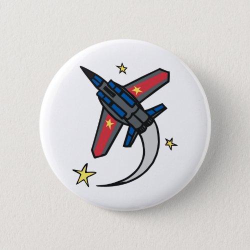 Flying Jet Plane Button