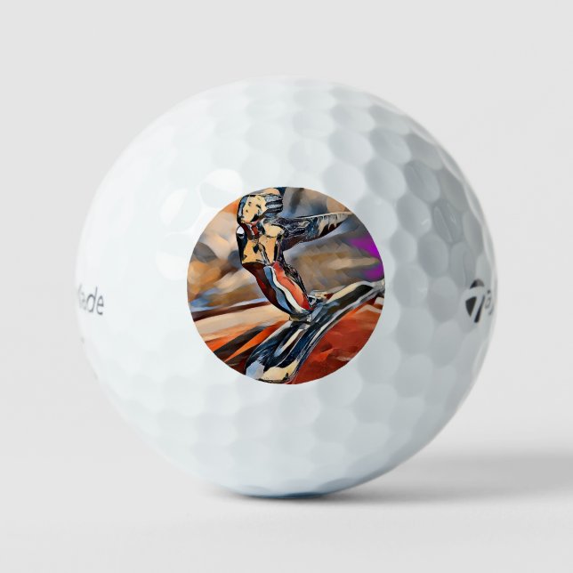 Flying Lady Golf Ball (Front)