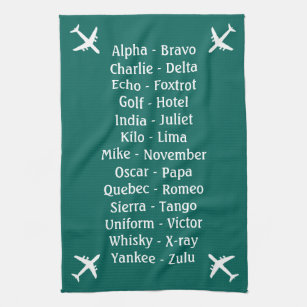 C-130 Hercules Pilot Phonetic Alphabet Runway Flying C130 Tote Bag