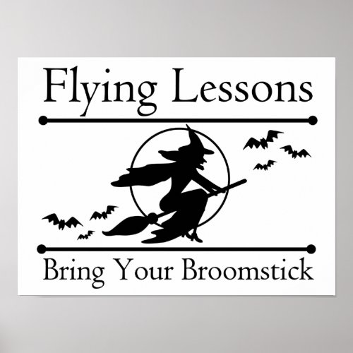 Flying Lessons Poster