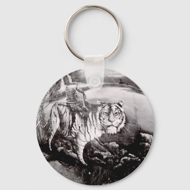 Flying Liger Keychain (Front)