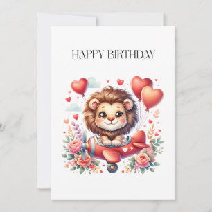 Flying Lion Birthday