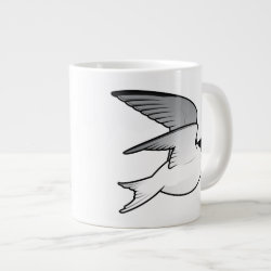 Flying Little Tern Jumbo Mug