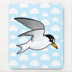 Flying Little Tern Mousepad
