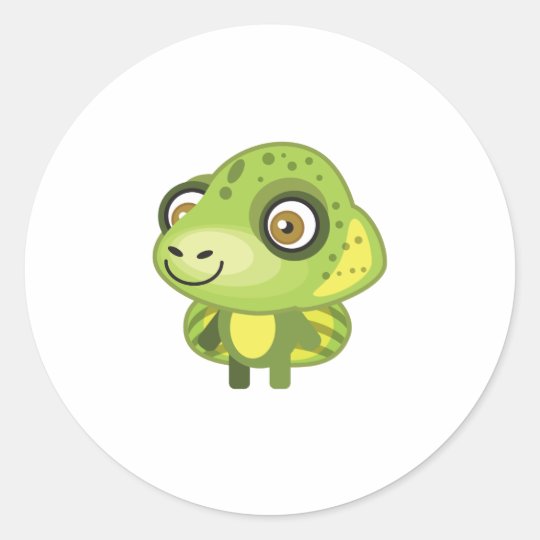 Flying Lizard - My Conservation Park Classic Round Sticker