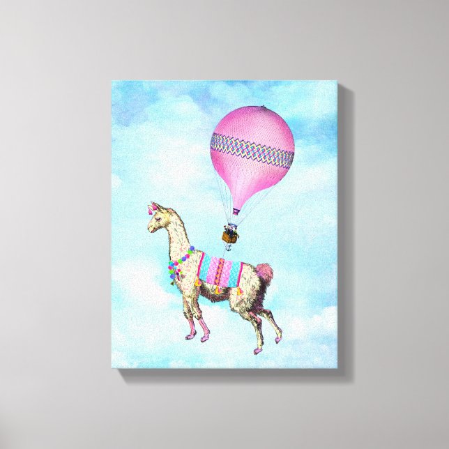 Flying Llama Canvas (Front)