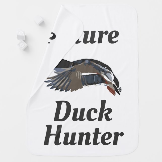 Flying Mallard Baby Blanket Future Duck Hunter (In Situ)