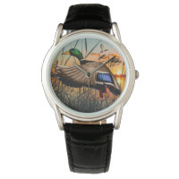Flying Mallard Watch, Duck Hunting