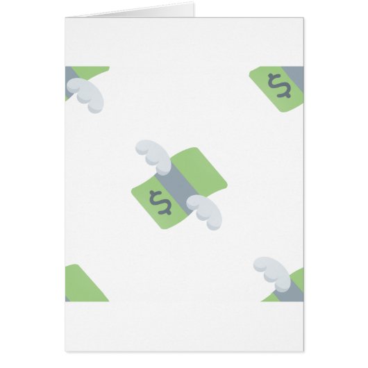 flying money emoji cards (Front)