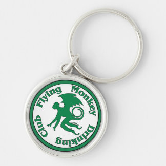 Flying Monkey Drinking Club Keychain