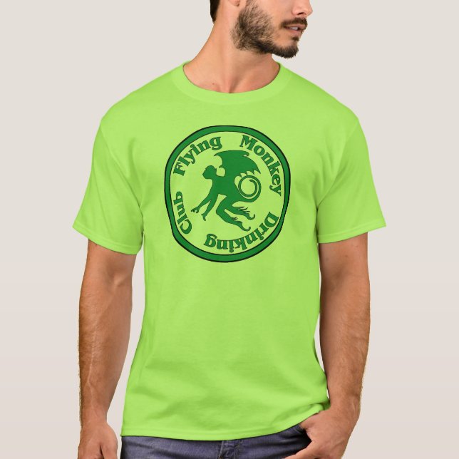 Flying Monkey Drinking Club T-Shirt (Front)