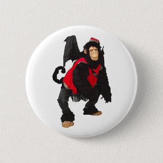 Flying Monkey Pinback Button