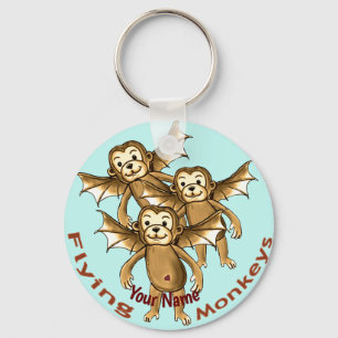 Flying Monkeys Keychain