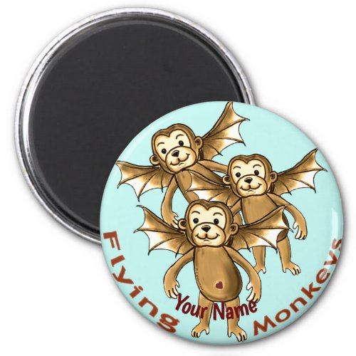 Flying Monkeys  Magnet