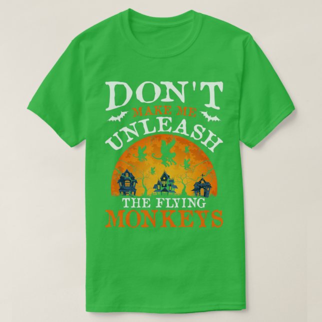 Flying Monkeys Party  T-Shirt (Design Front)