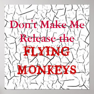 Flying Monkeys Poster