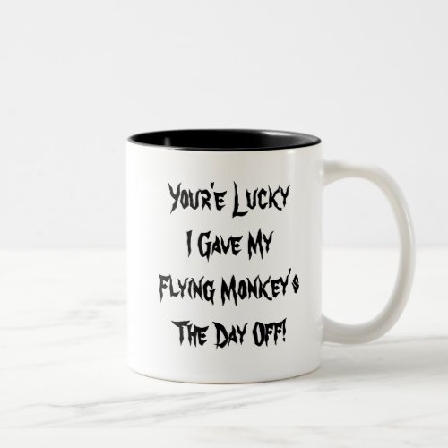 Flying Monkeys Two_Tone Coffee Mug