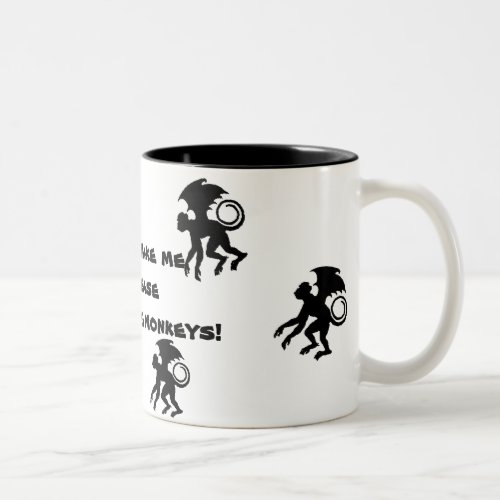 Flying Monkeys Two_Tone Coffee Mug