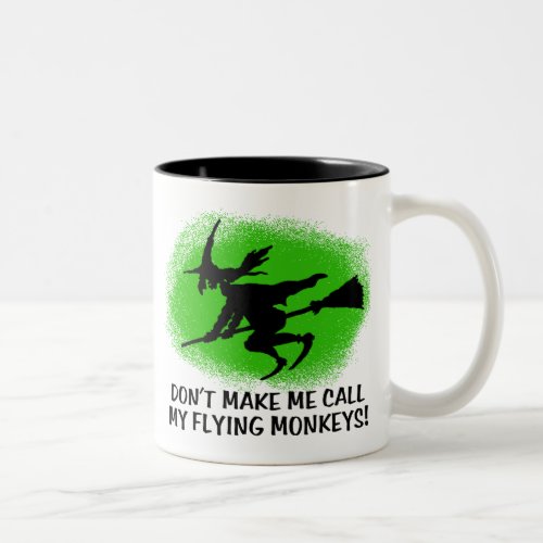 Flying Monkeys Two_Tone Coffee Mug