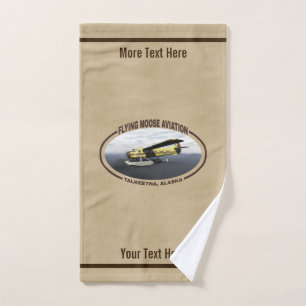 Flying Moose Aviation de Havilland DH3-C Otter Bath Towel Set