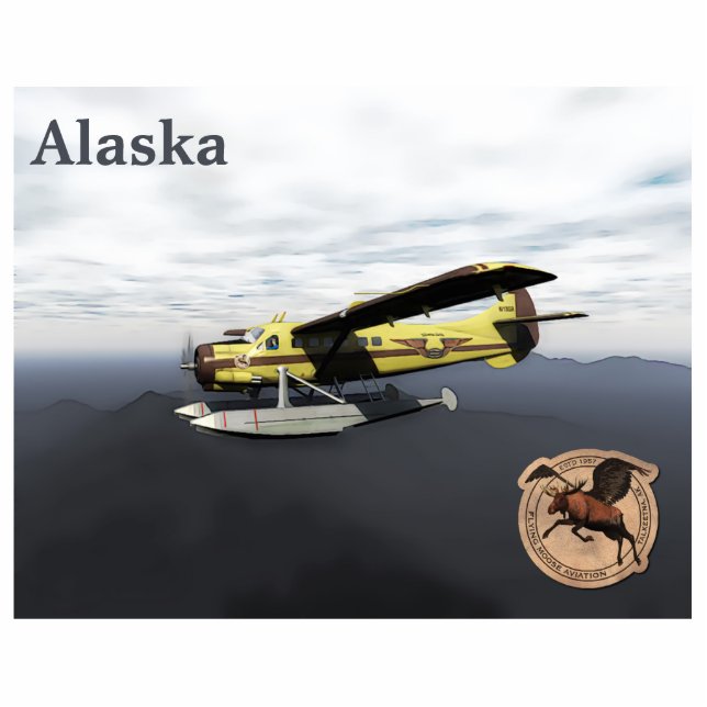 Flying Moose Aviation de Havilland DH3-C Otter Cutout (Front)