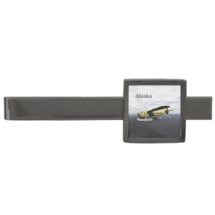 Flying Moose Aviation de Havilland DH3-C Otter Gunmetal Finish Tie Bar