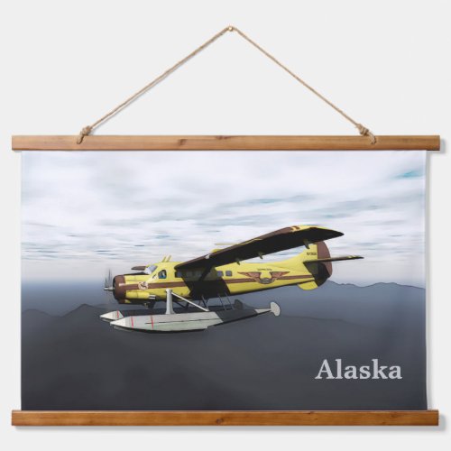 Flying Moose Aviation de Havilland DH3_C Otter Hanging Tapestry