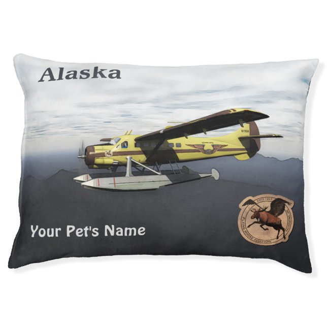 Flying Moose Aviation de Havilland DH3-C Otter Pet Bed (Front)