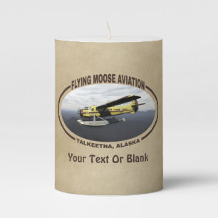 Flying Moose Aviation de Havilland DH3-C Otter Pillar Candle