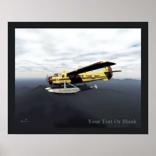 Flying Moose Aviation de Havilland DH3_C Otter Poster